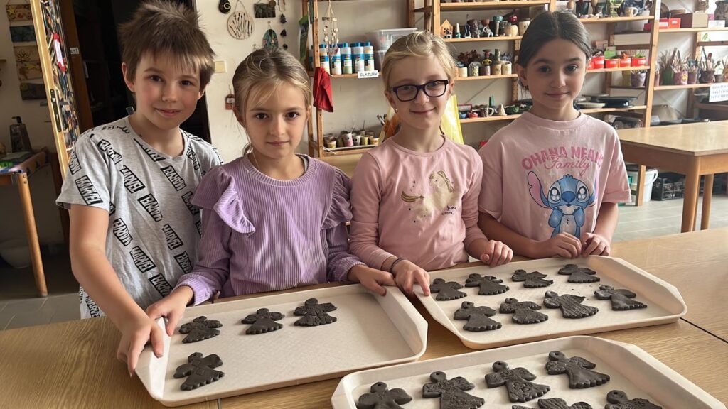 Práce v keramické dílně