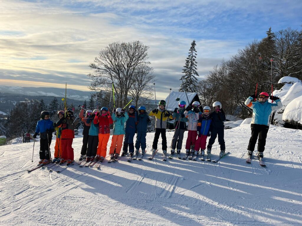 Lyžařský kurz 5. tříd