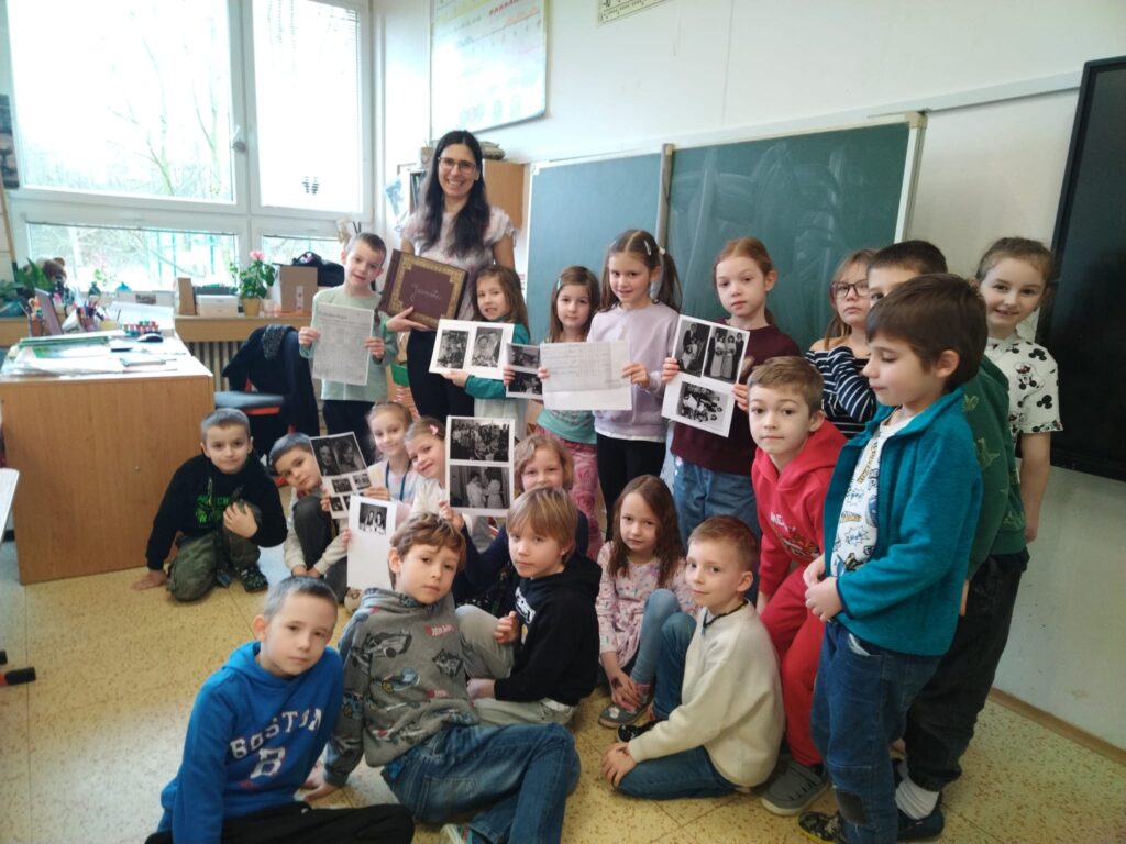 Přednáška paní Vočadlové, maminky Barborky z 1. A