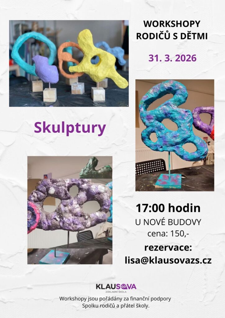 Workshop rodičů s dětmi – Skulptury