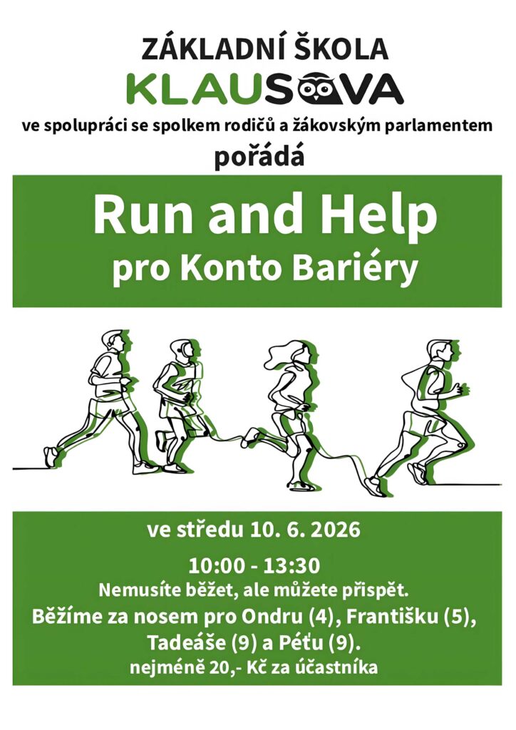 Poběžte s Klausovkou za nosem pro…